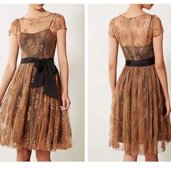 Anthropologie Dresses & Skirts - Moulinette Soeurs Anthropologie Honeyed Lace Dress